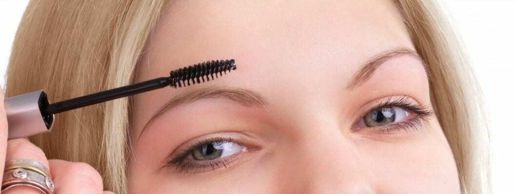 Makeup artist at work