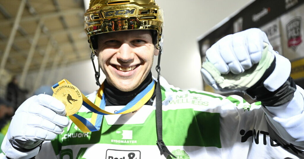 Västerås SK:s Viktor Spångberg. "Blir som ett rus i hela kroppen"