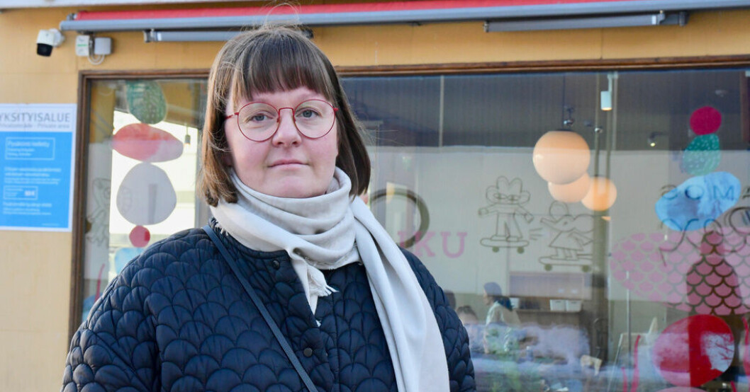 Veera Roti från Esbo i södra Finland säger att hon tycker att det viktigaste är att Finland blir medlem i Nato så snabbt som möjligt – med eller utan Sverige. Finländarna har väntat klart på Natomedlemskap