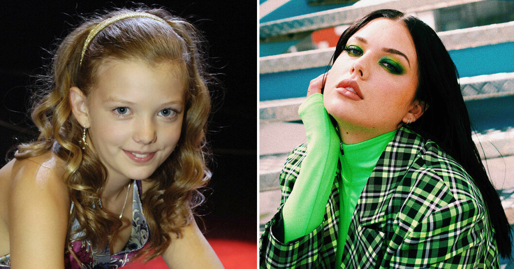 Vendela Hollström 2007 och 2021.