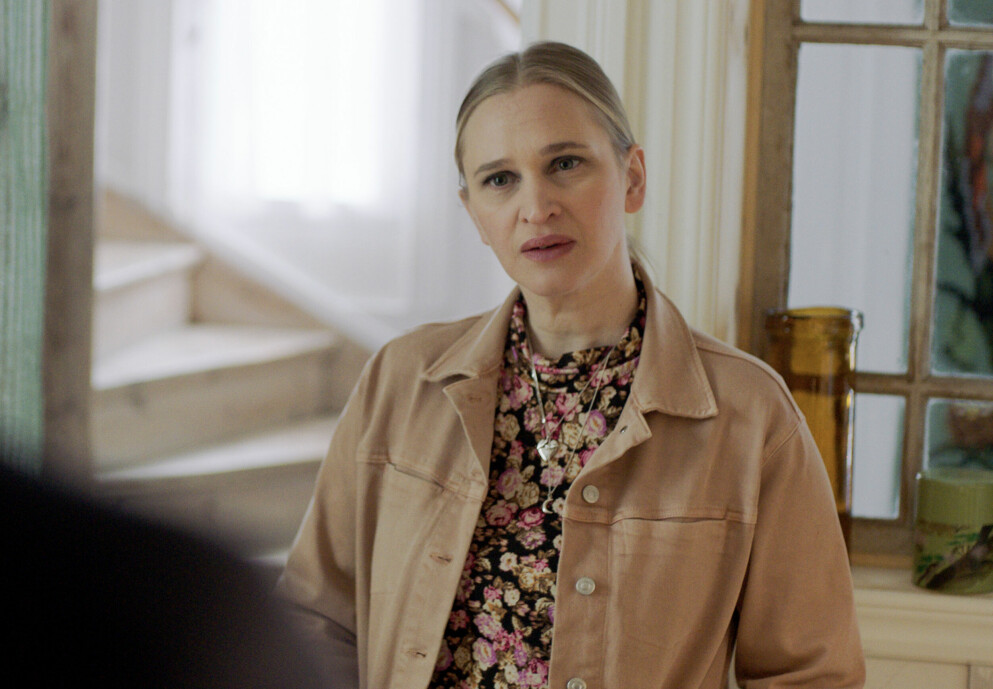 Vera Vitali spelar rollen som Lisa. Vera Vitali som Lisa i Bonusfamiljen