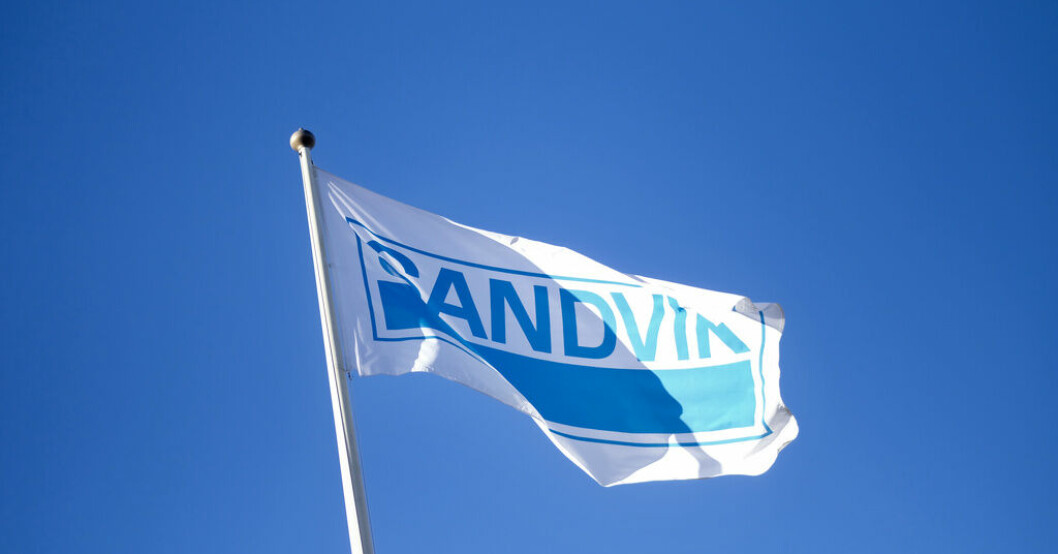 Verkstadskoncernen Sandvik redovisar kvartalsrapport. Arkivbild. Sandvik ökar intäkterna – faller på börsen