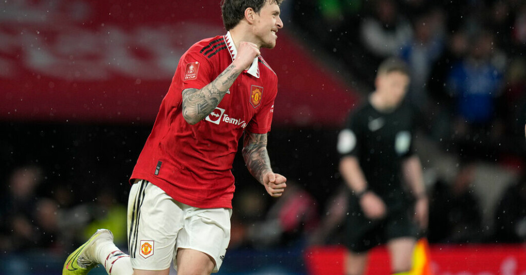Victor Nilsson Lindelöf blev cuphjälte för sitt Manchester United. Nilsson Lindelöf sköt United till FA-cupfinal