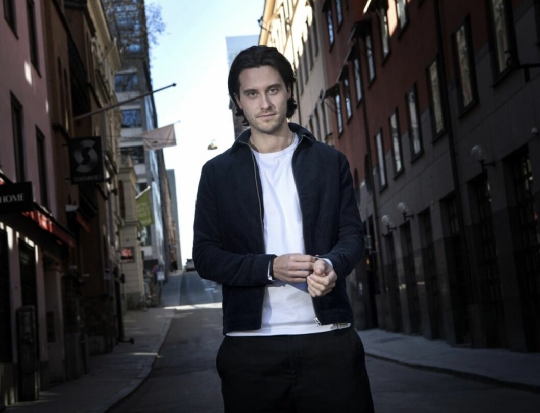 FOTO: Jerker Ivarsson/TT Victor Crone på stan