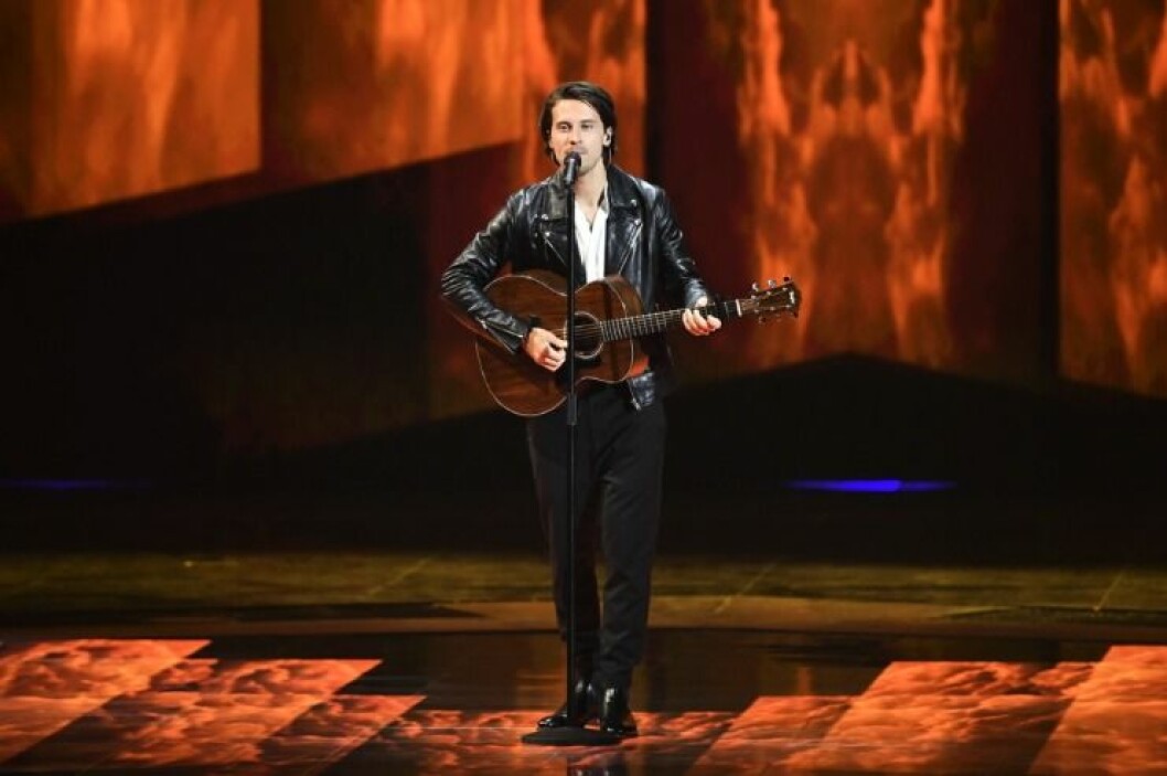Victor Crone tävlade i Eurovision Song Contest