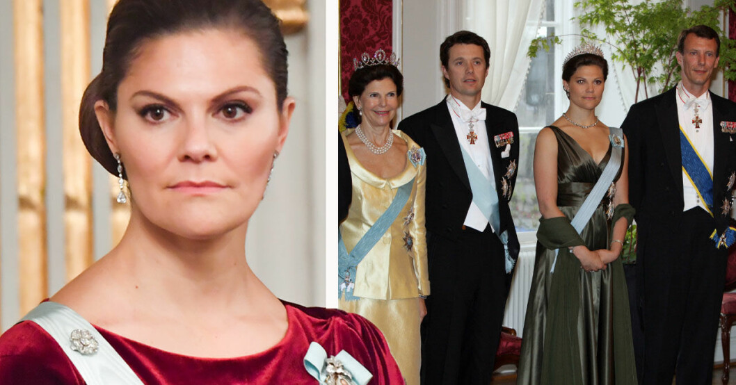 Kronprinsessan Victoria, drottning Silvia, kronprins Frederik, prins Joachim