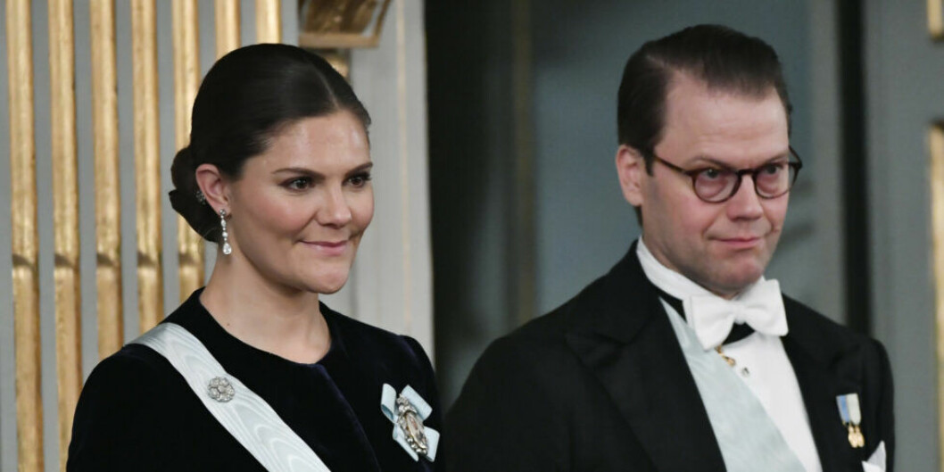 Victoria och Daniel. Kronprinsessan Victoria och prins Danie