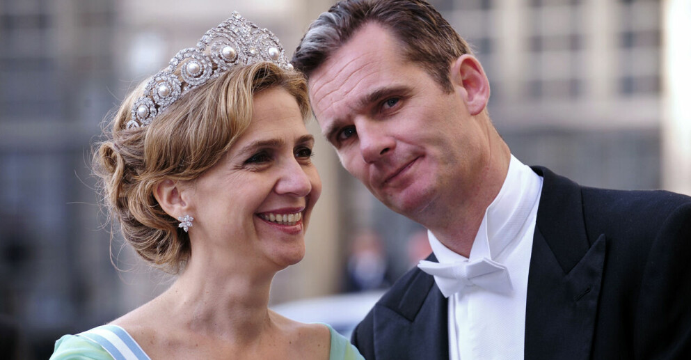Prinsessan Christina och Iñaki Urdangarin på Victoria och Daniels bröllop 2010. Iñaki Urdangarin och prinsessan Christina