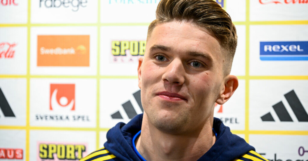Viktor Gyökeres finns med i årets lag i Championship. Arkivbild. Blågula duon prisas – med i årets lag