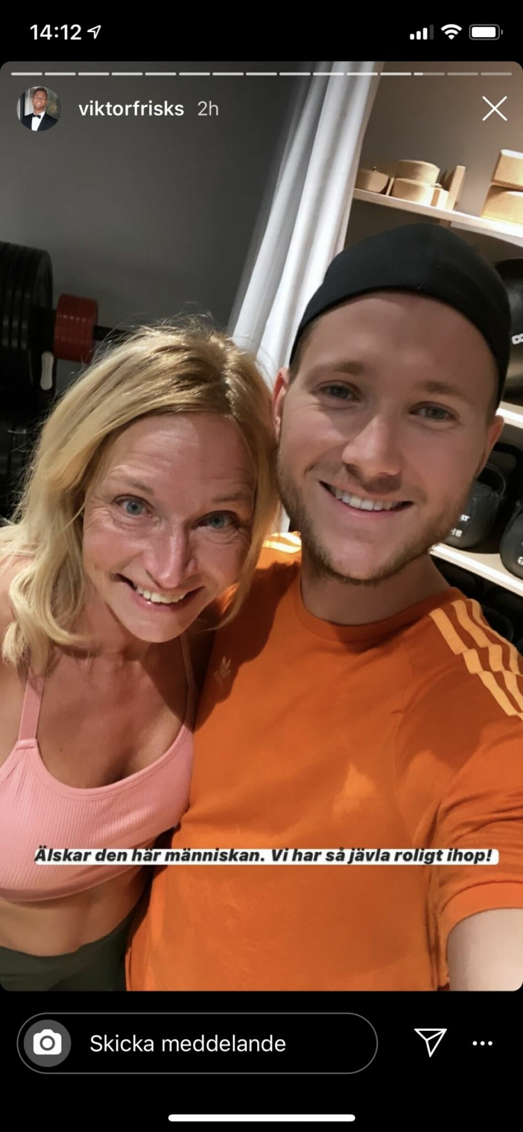 FOTO: Instagram Viktor Frisk och Martina Haag
