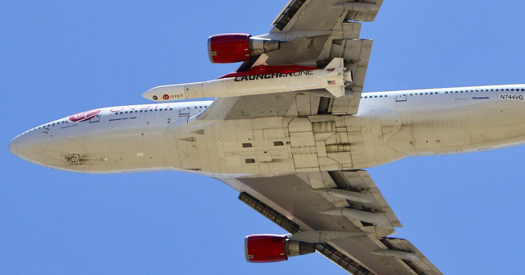 Virgin Orbits metod gick bland annat ut på att skjuta ut miniraketer från ett modifierat flygplan av typen Boeing 747-400. Rymdbolag lägger ned efter misslyckat försök