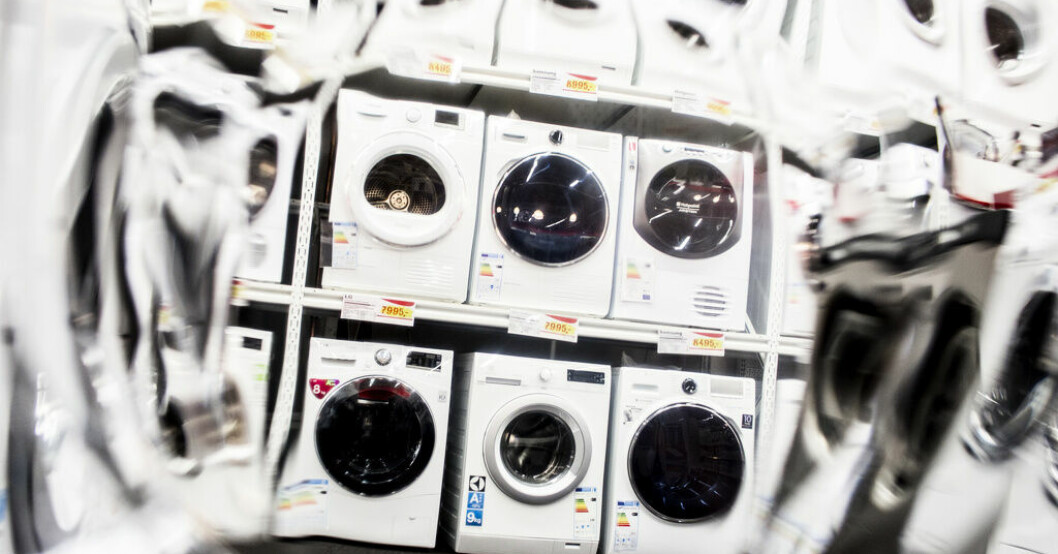 Vitvarutillverkaren Electrolux har släppt delårssiffror. Arkivbild. Mörka utsikter för vitvarujätten