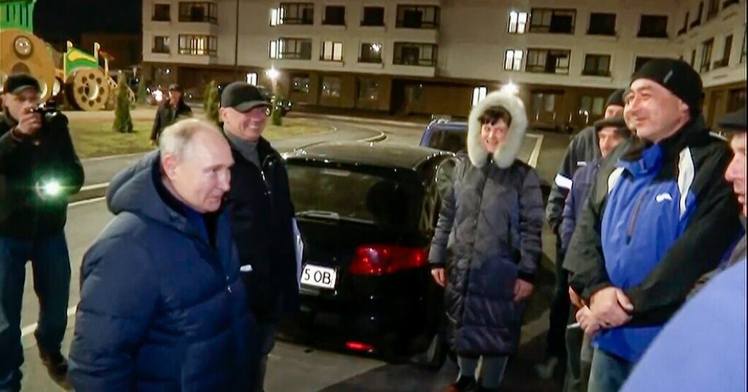 Vladimir Putin i Mariupol