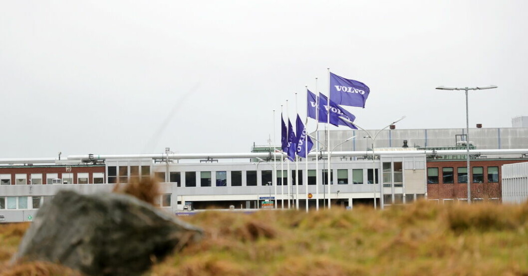 Volvos fabrik i Torslanda utan Göteborg. Arkivbild. Verkstad på Volvo utrymd efter larm om utsläpp