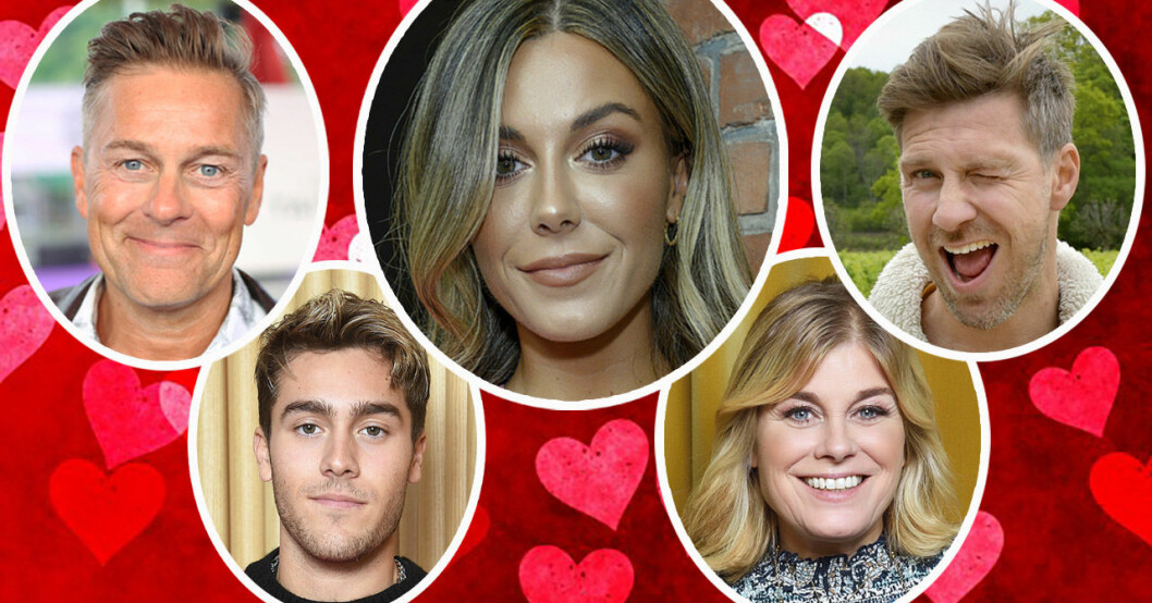 Niclas Wahlgren, Bianca Ingrosso, Linus Wahlgren, Benjamin Ingrosso och Pernilla Wahlgren.