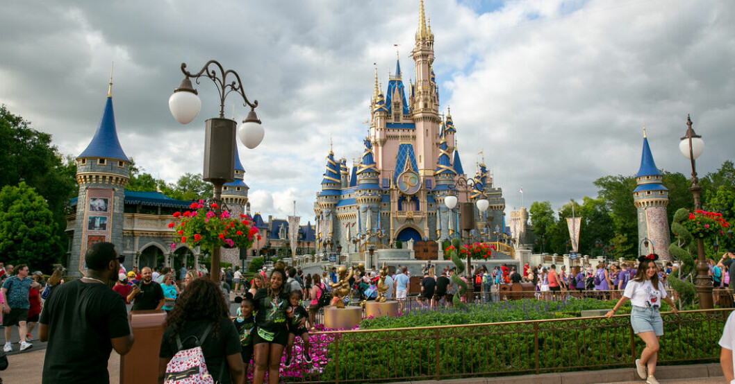 Walt Disney World Resort i Lake Buena Vista i Florida. Arkivbild. Disney skrotar bygge i Florida efter bråk