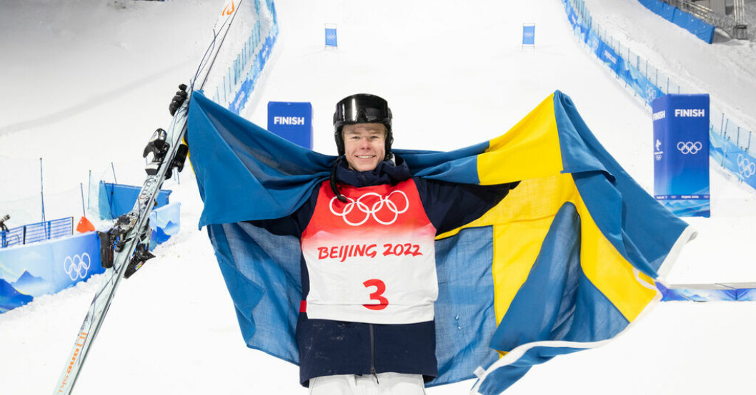 Walter Wallberg är det stora svenska hoppet inför puckelpist-VM senare i februari. Arkivbild. Wallberg en av fyra i svenska VM-laget