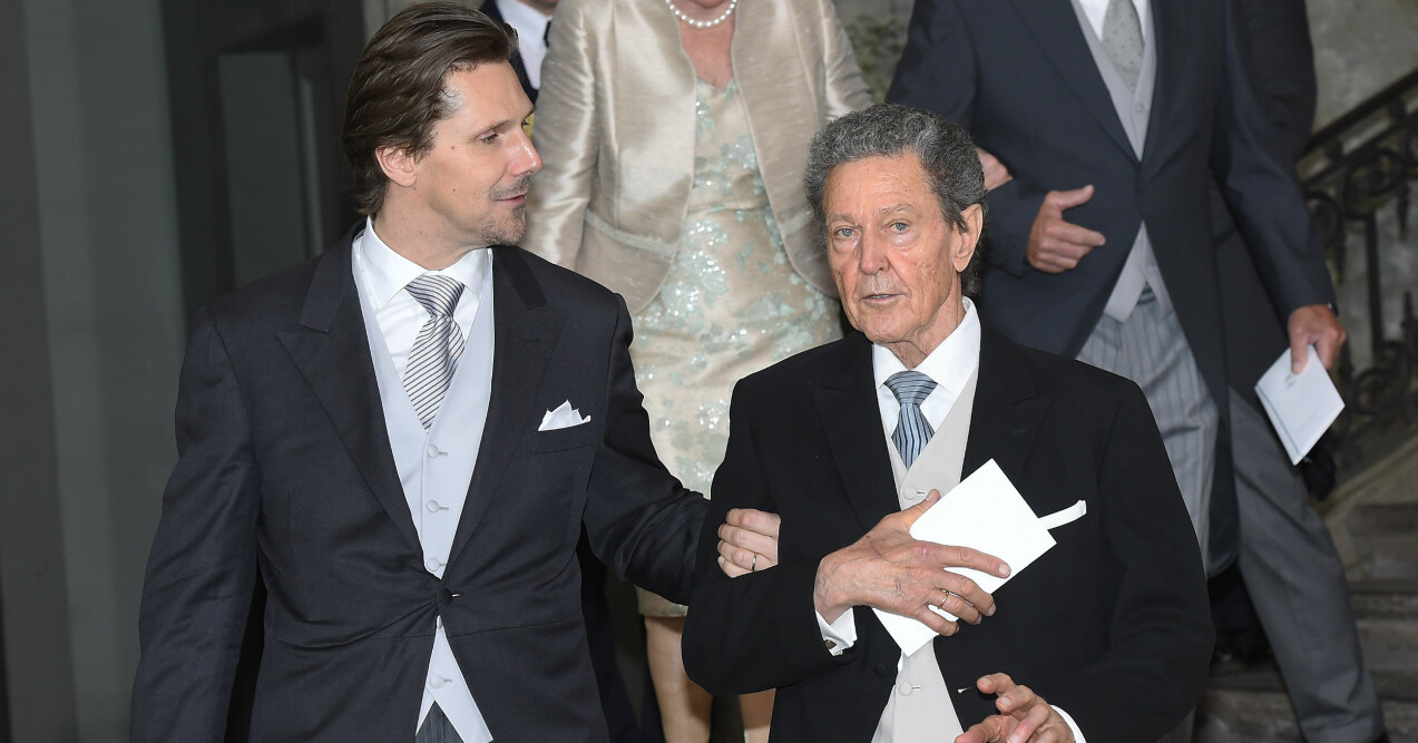 Walther Sommerlath med sin son Patrick Sommerlath.