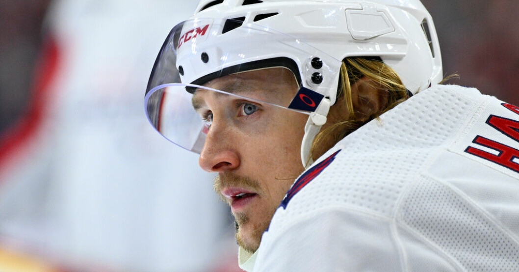 Washington Capitals svenske forward Carl Hagelin. Arkivbild. Bakslag för NHL-svensken – opererad igen