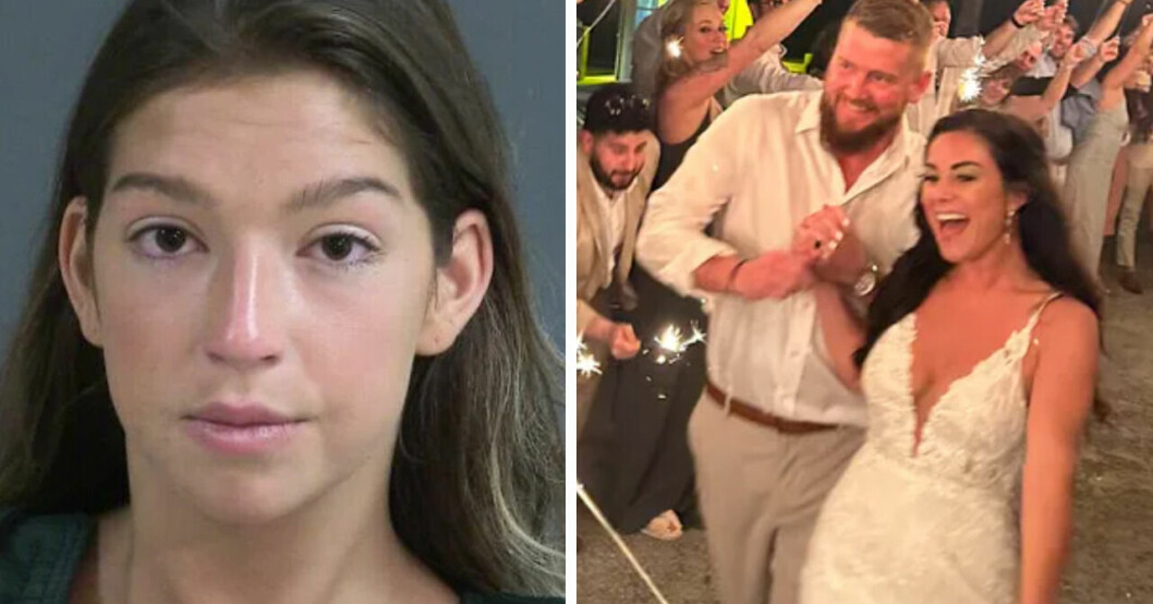 Aric och Samantha hade precis gift sig – bara minuter senare hände det tragiska.