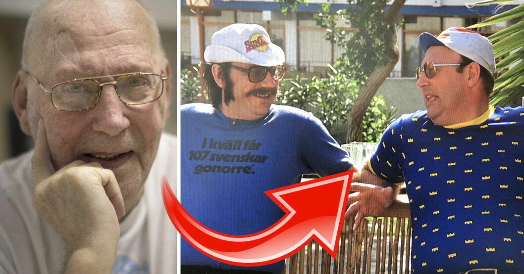 Weiron Holmberg och Sven Melander i Sällskapsresan.