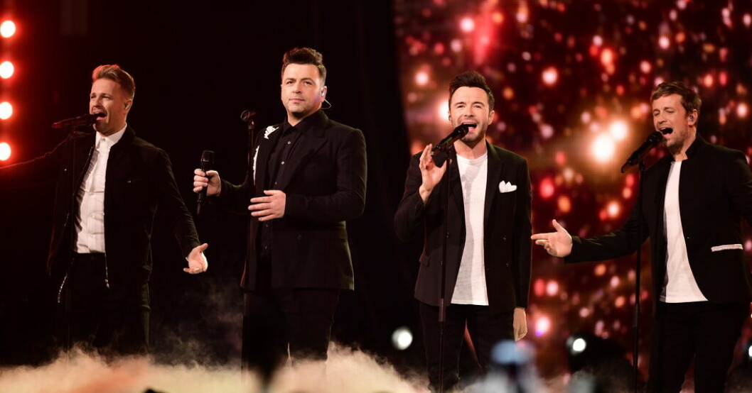 Westlife. Arkivbild. Westlife spelar på Gröna Lund