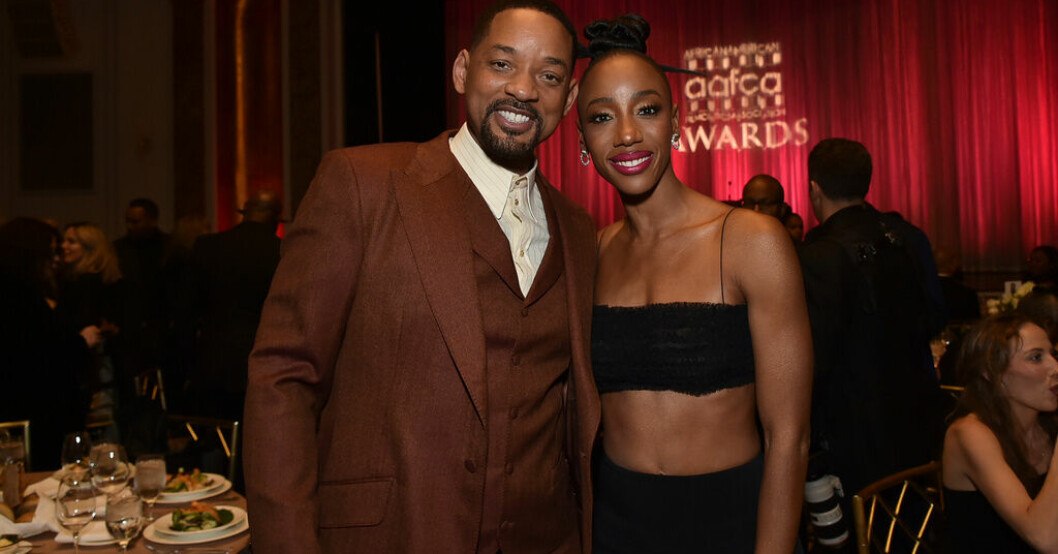 Will Smith och Charmaine Bingwa spelar båda i filmen "Emancipation". Will Smith tog emot pris på gala