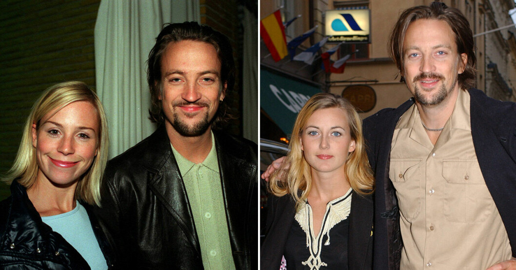 Wille med Josefin 1997 och med Sanna 2002.
