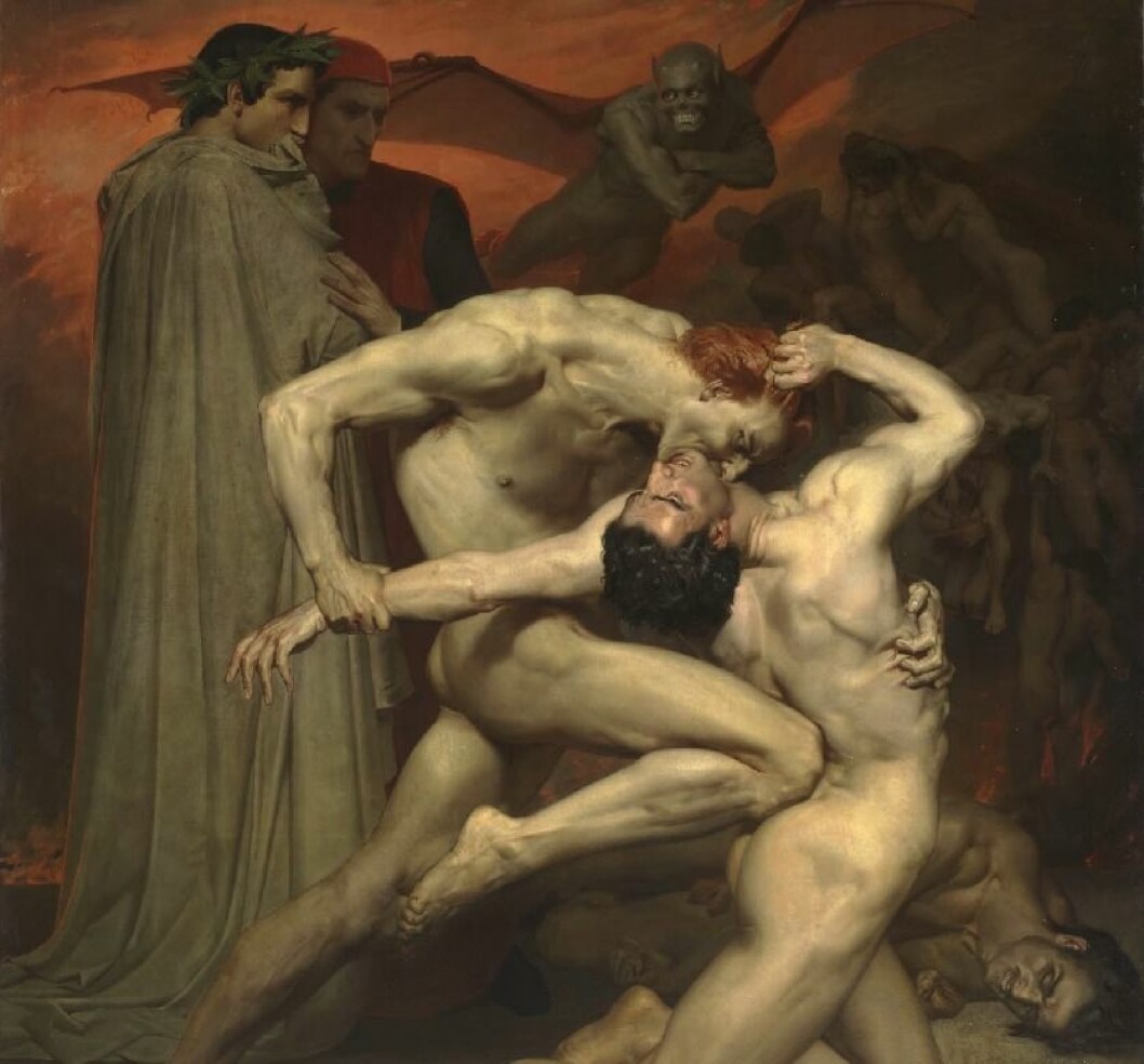 William Bouguereau Dante and Virgile