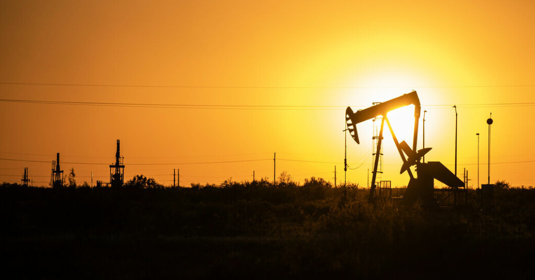 WTI-oljan faller i pris. Arkivbild. Lägsta oljepriset på 15 månader