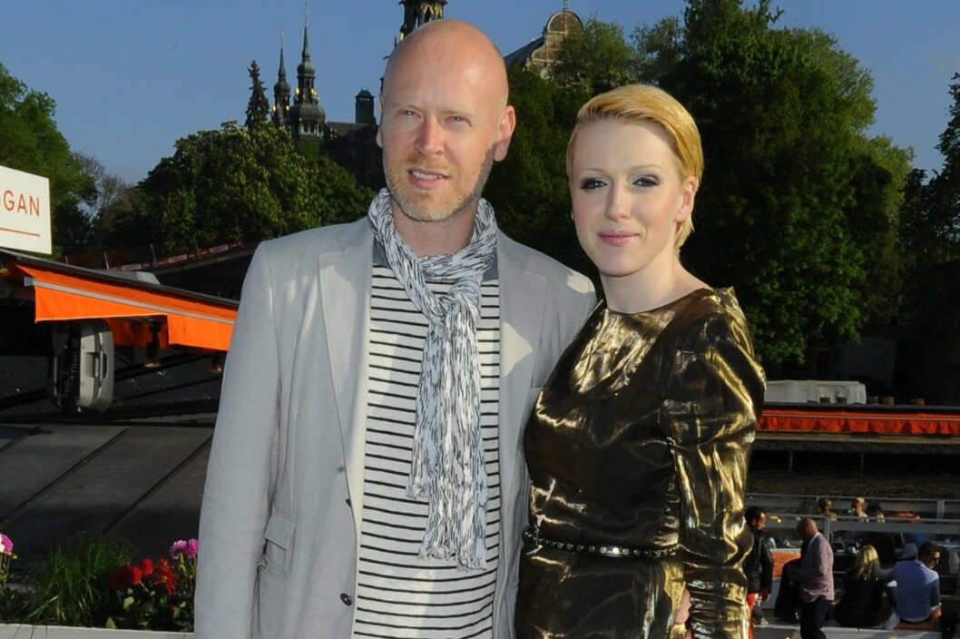 Linus Blomberg och Cissi Wallin är nygifta. Foto: IBL Linus Blomberg och Cissi Wallin är nygifta. Foto: IBL