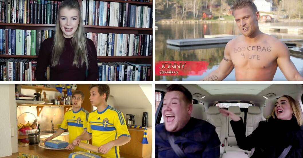 Svenskarnas favoritklipp på Youtube 2016 – vi har hela listan