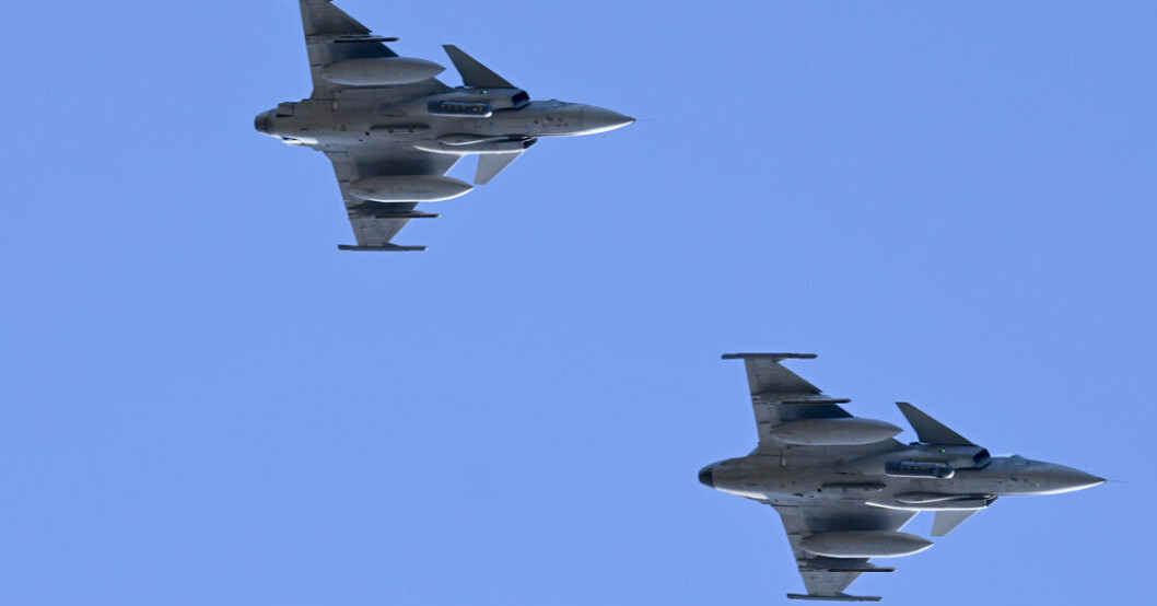 Ytterligare ett 40-tal stridspiloter kan komma att ansöka om tjänstledighet till hösten, enligt Försvarspiloternas intresseorganisation. Arkivbild. Ännu fler stridspiloter vill ta tjänstledigt