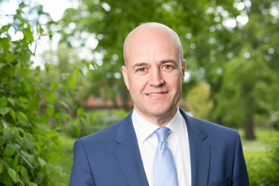 Fredrik Reinfeldt var en skräll bland årets sommarpratare. Foto: Mattias Ahlm/Sveriges Radio