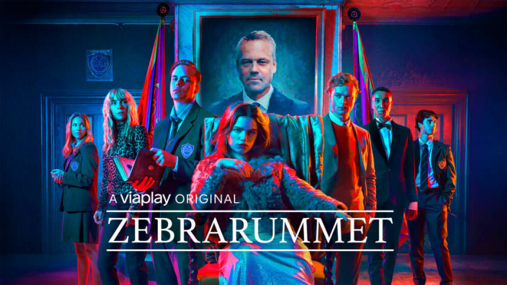<span class=" italic" data-lab-italic_desktop="italic">Zebrarummet.</span> Zebrarummet som visas på Viaplay