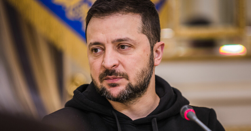 Volodymir Zelenskyj uppges resa till USA i dag