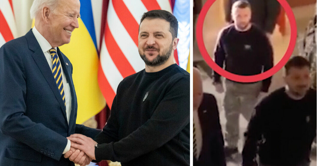 Mystiska mannen bakom Volodymyr Zelenskyj skapar förvirring – vem är han?