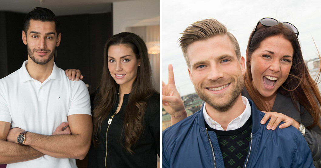 Kalle Zeman och Denice Andrée i Robinson love edition 2015. Tävlingen vanns av Jennifer Egelryd och Dan Spinelli Scala.