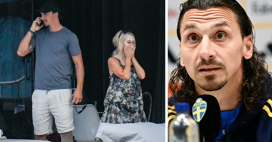 Zlatan och Helena Seger.