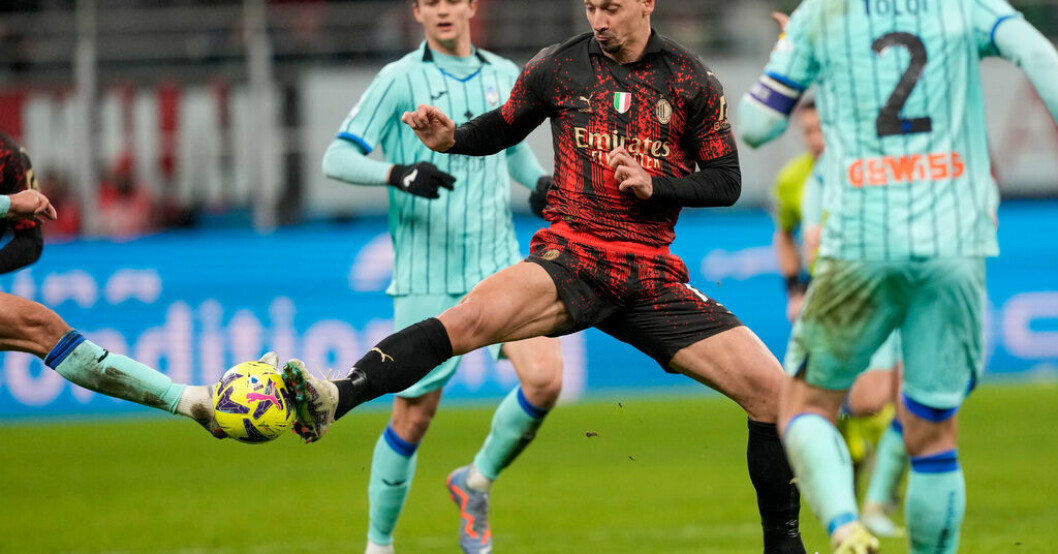 Zlatan Ibrahimovic gjorde comeback när Milan besegrade Atalanta med 2–0 på San Siro. Ibrahimovic tillbaka i Milanseger